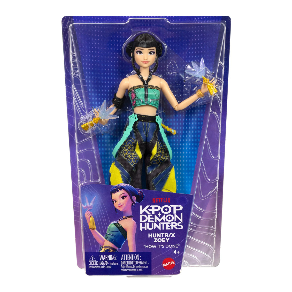 KPop Demon Hunters Zoey Fashion Doll - Mattel