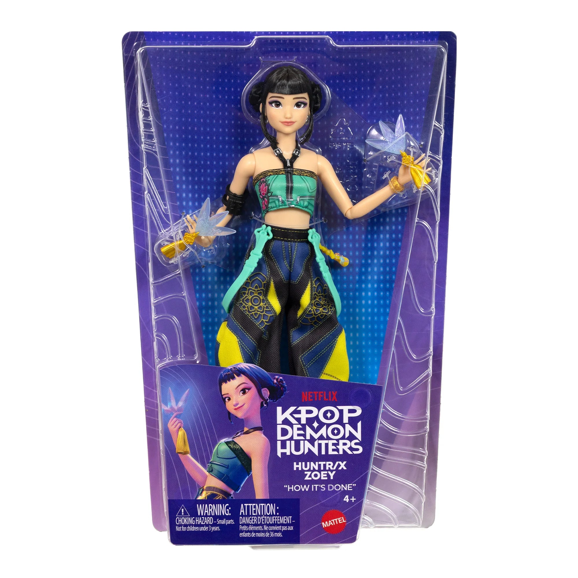 KPop Demon Hunters Zoey Fashion Doll - Mattel