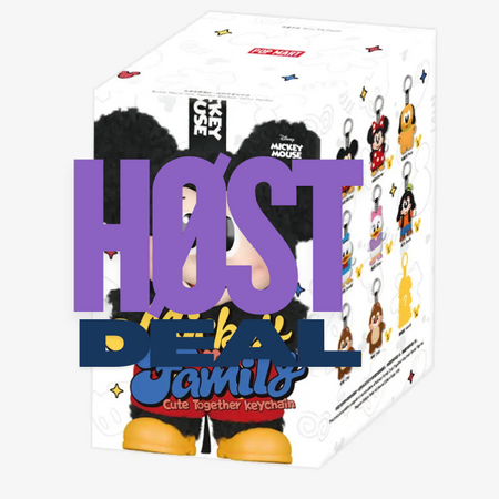 Mickey Family Cute Together Keychain - Pop Mart - Offisielt Disney