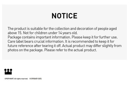 Crybaby - SHINY SHINY SERIES-Plush Doll (Pink) 33cm - POP Mart