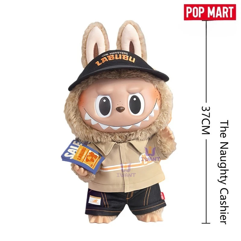Labubu Wacky Mart Manager 37cm | POP MARCH - Products by Nordvik
