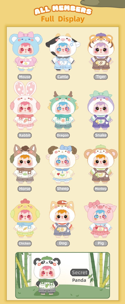 TYKE 3 Twelve Chinese Constellations Pendant Blind Box