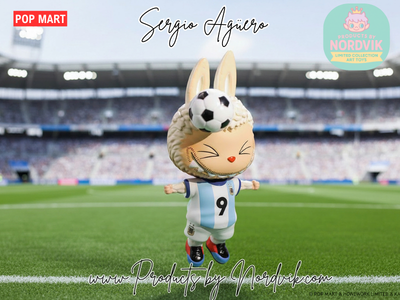 Lionel Messi Argentina - Labubu - Kasing Lung x POP MART