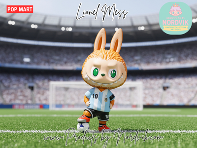Lionel Messi Argentina - Labubu - Kasing Lung x POP MART