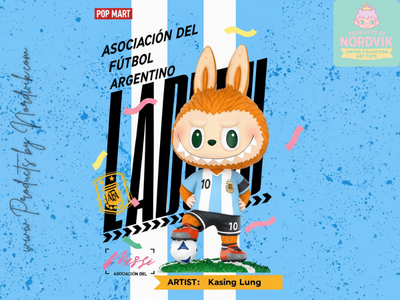 Lionel Messi Argentina - Labubu - Kasing Lung x POP MART
