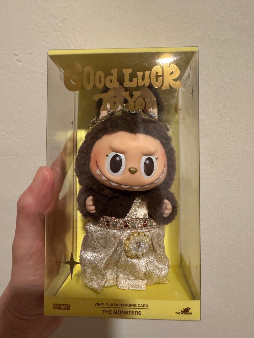 LABUBU GOOD LUCK TO YOU-Vinyl Plush Doll Pendant