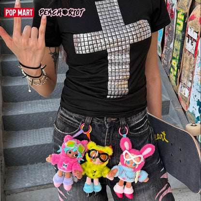 PEACH RIOT - Fruit Punch Plush Doll Pendant - POP MART