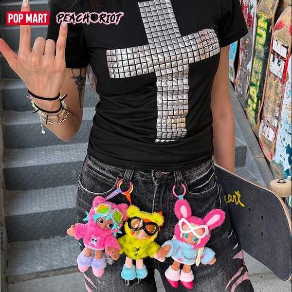 PEACH RIOT - Fruit Punch Plush Doll Pendant - POP MART