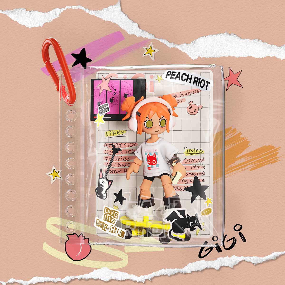PEACH RIOT - Carry the Music Pendant - POP MART