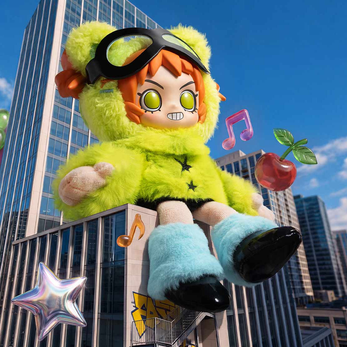 PEACH RIOT - Fruit Punch Plush Doll Pendant - POP MART