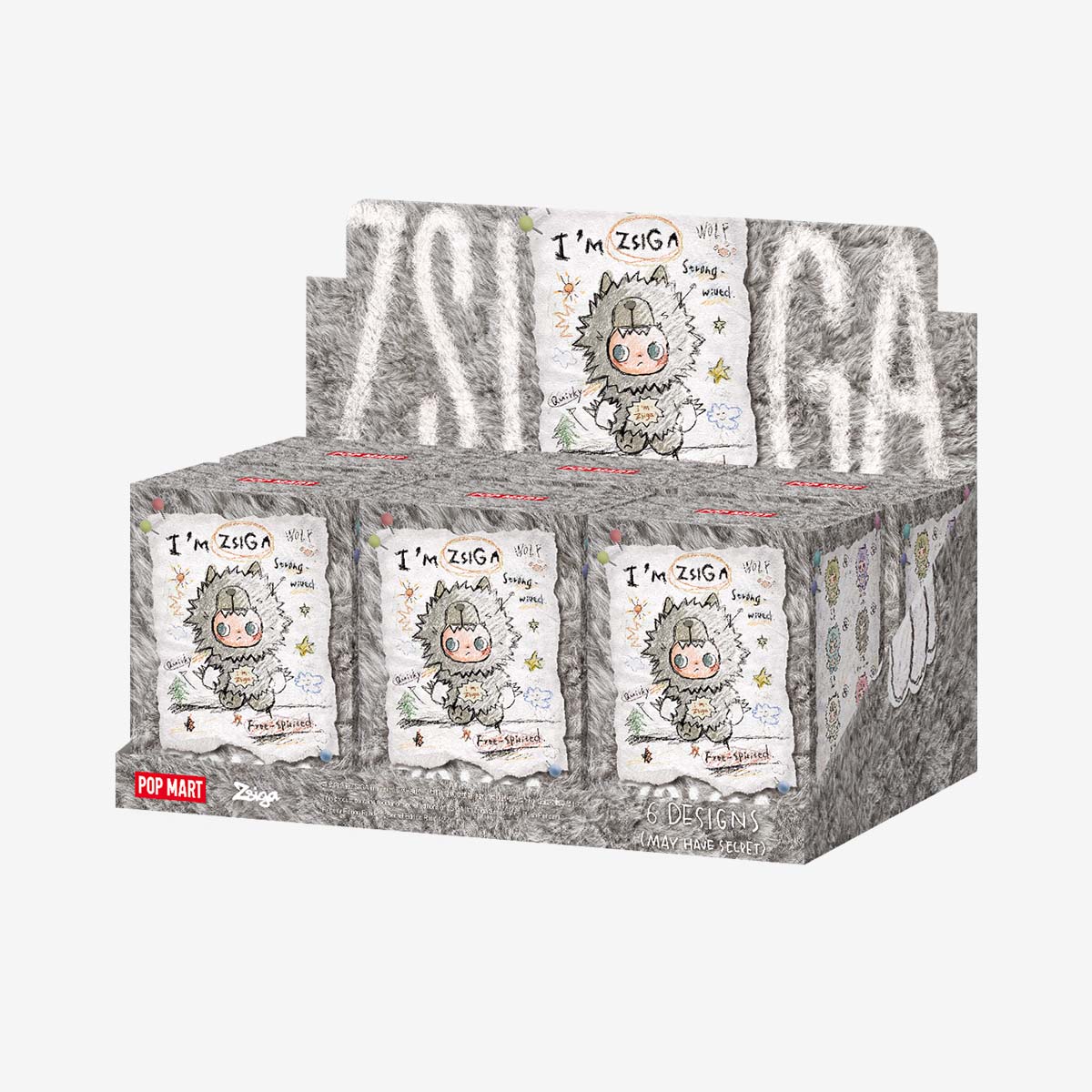 ZSIGA - I'm Zsiga Plush Pendant - POP Mart