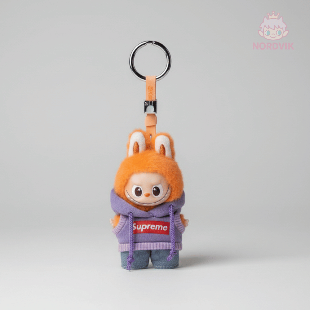 Labubu Klær – Girls in the Hood Outfit – Til Labubu Pin of Love 10 cm