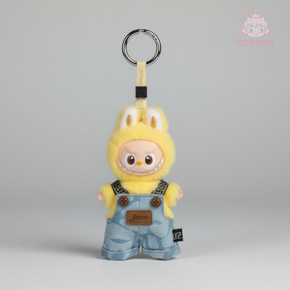 Labubu Klær – Snekkerbukse Outfit – Til Labubu Pin of Love 10 cm