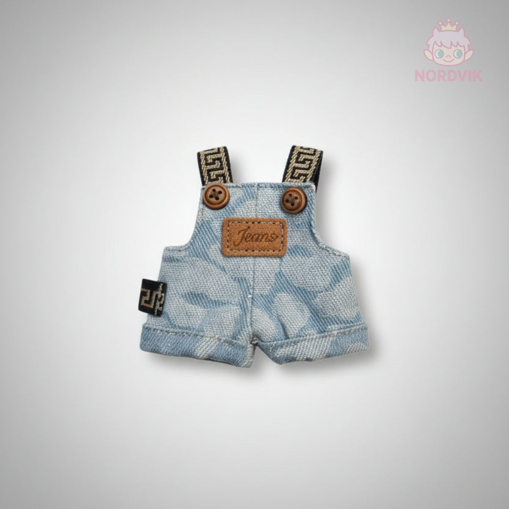 Labubu Klær – Snekkerbukse Outfit – Til Labubu Pin of Love 10 cm