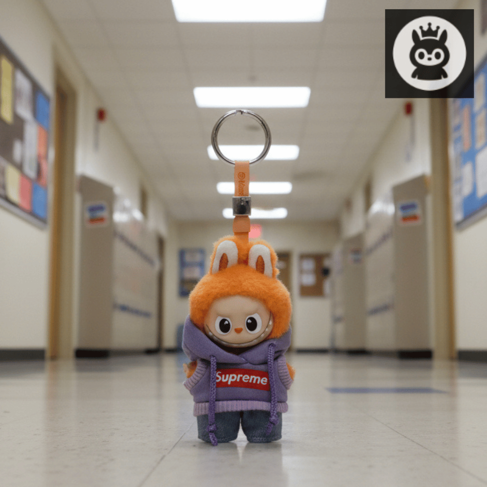 Labubu Klær – Girls in the Hood Outfit – Til Labubu Pin of Love 10 cm