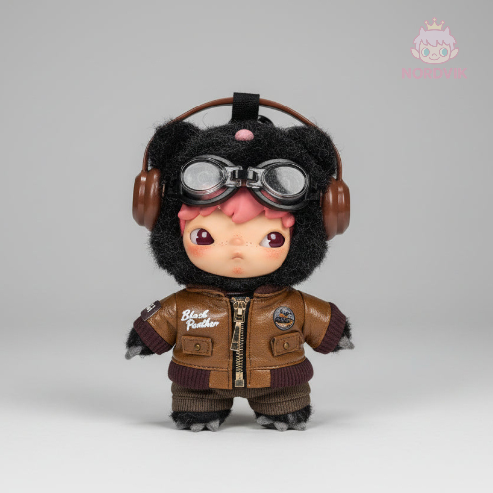 Hirono Klær - biker outfit - Til Hirono doll 17cm