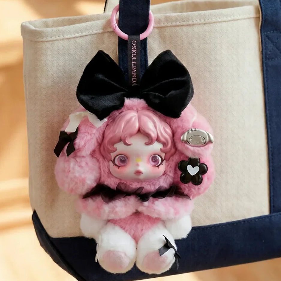 MY MELODY × SKULLPANDA ぬいぐるみ SKULLPANDA × MY MELODY Plush - POP MART (Japan)