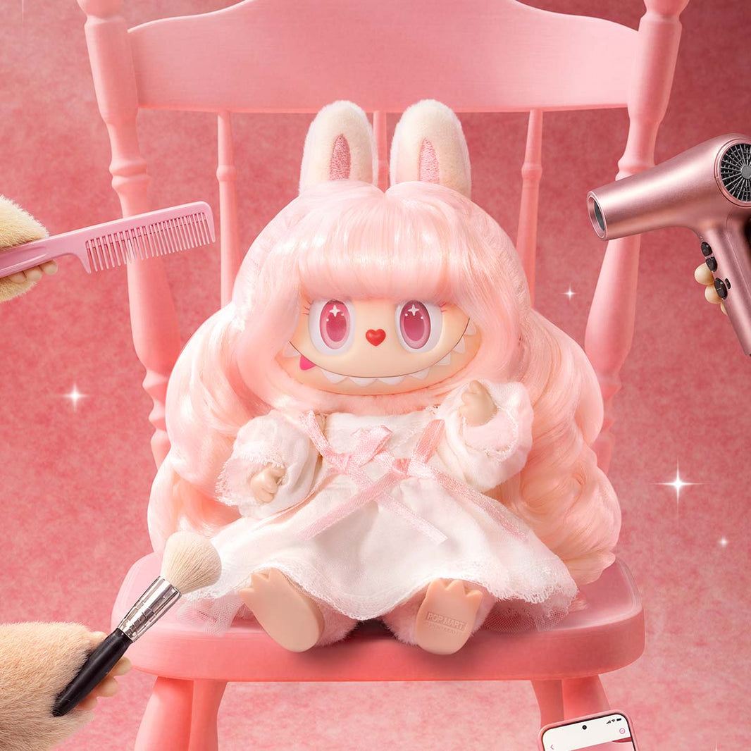 Labubu - Velvet Noon - THE MONSTERS Hair Salon Series - Vinyl Plush Pendant Blind Box