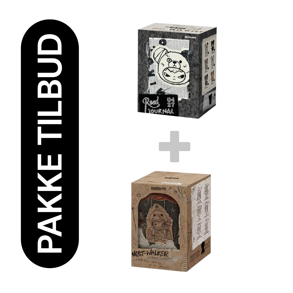 Hirono – Combo N (2-pk) – Road Journal + Mist Walker – Pop Mart