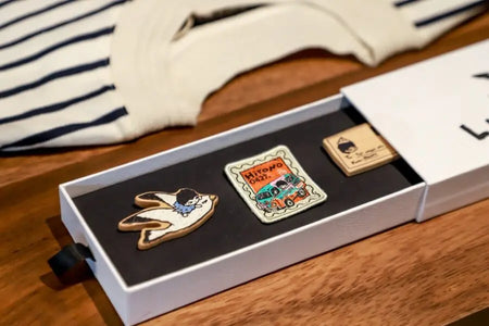 Hirono Living Wild - The wandering highway badge set by POP MART