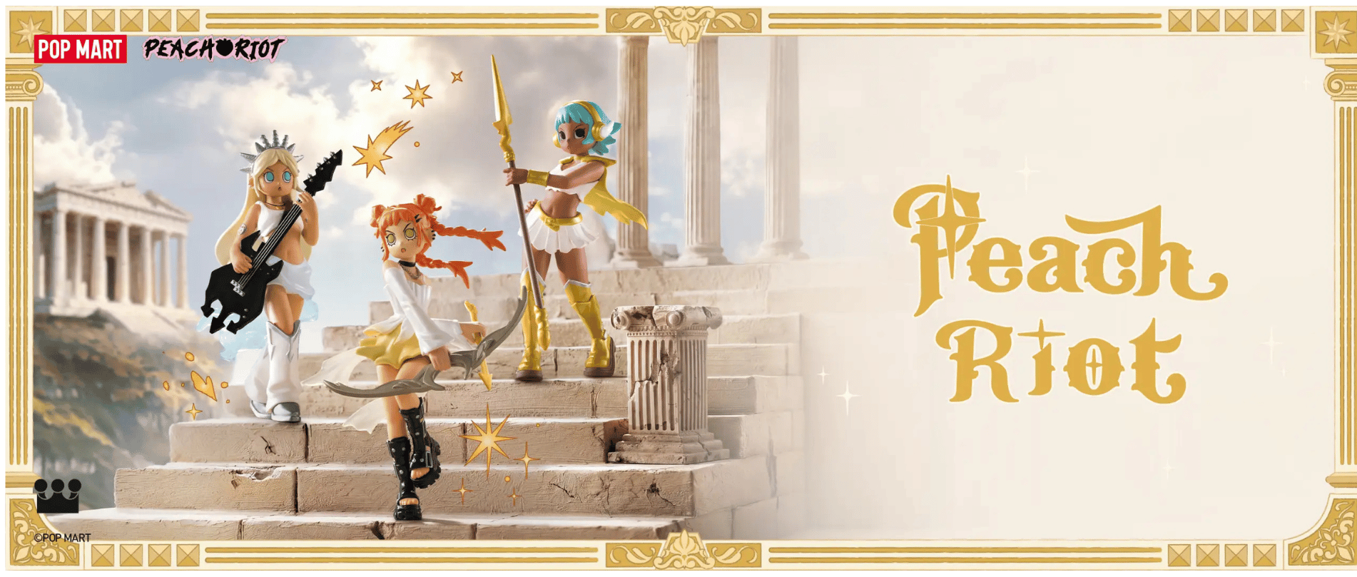 PEACH RIOT - Power Chords Series Figures - POP MART