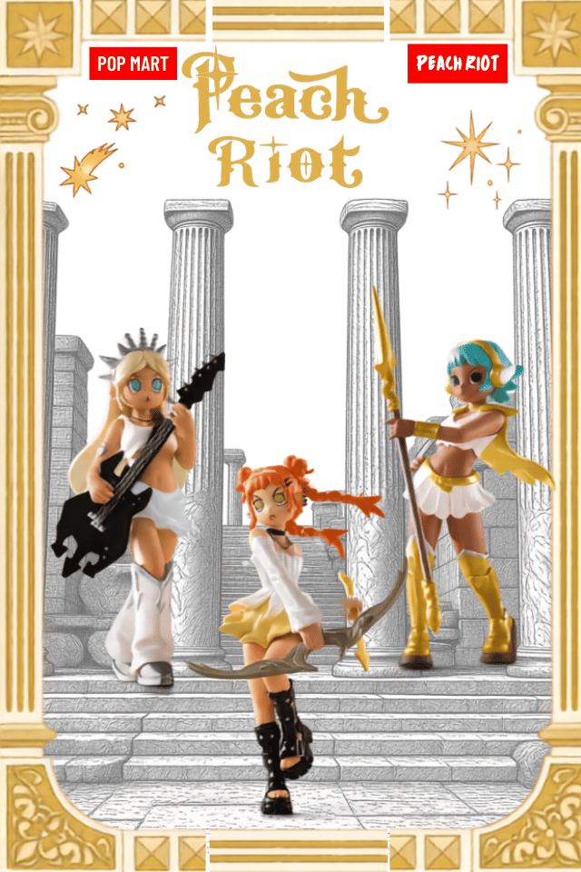 PEACH RIOT - Power Chords Series Figures - POP MART