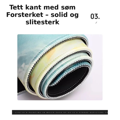 Hirono inspiret Artistic American Retro Street  – Mouse Pad