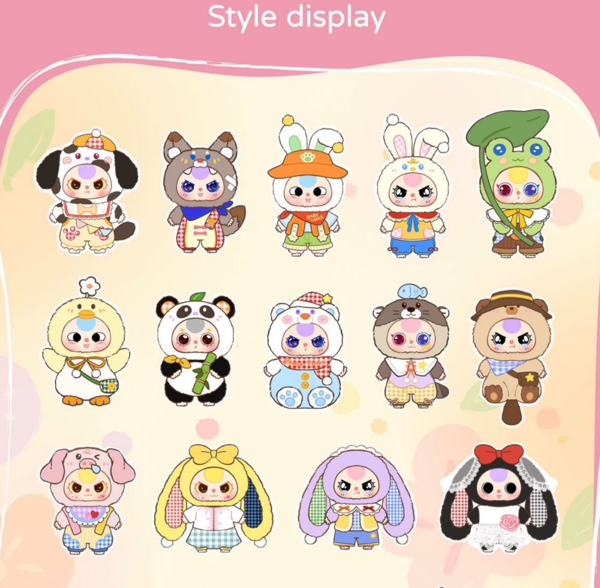 Dukke Noci Dreamland Rabbit - Baby Three