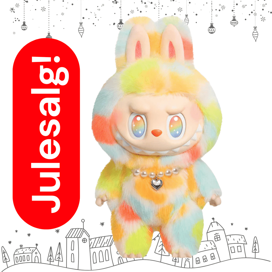 julegave - Labubu - Rock The Universe  (37 cm) - Pop Mart