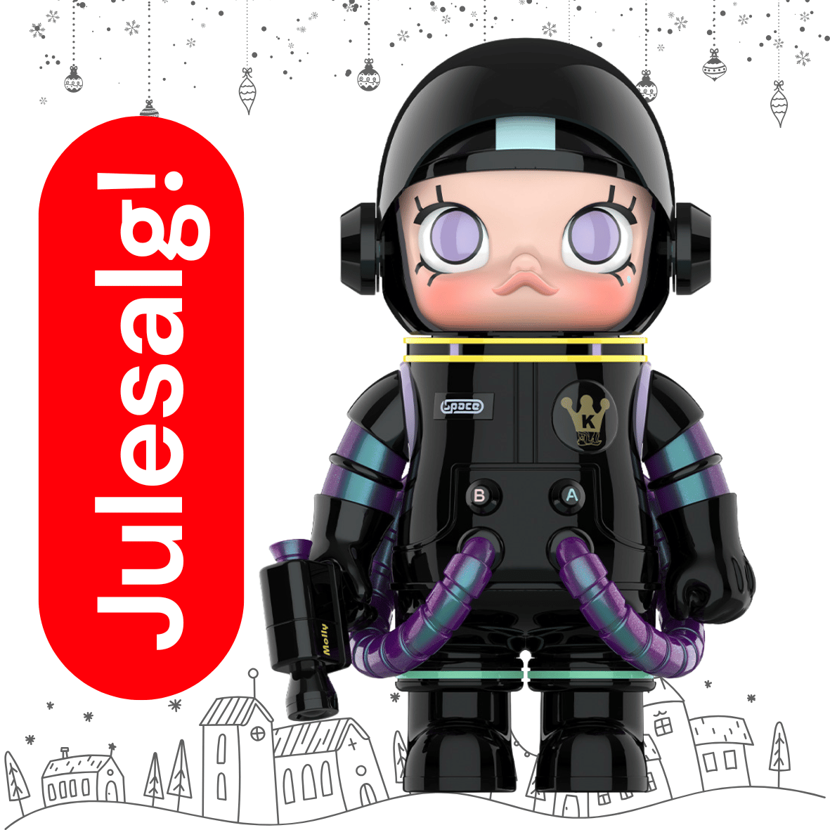 julegave - Molly -  MEGA SPACE MOLLY 400% Erebus  - POP 