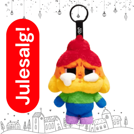 julegave -Crybaby - Cheer Up Baby ! Nøkkelring - POP Mart