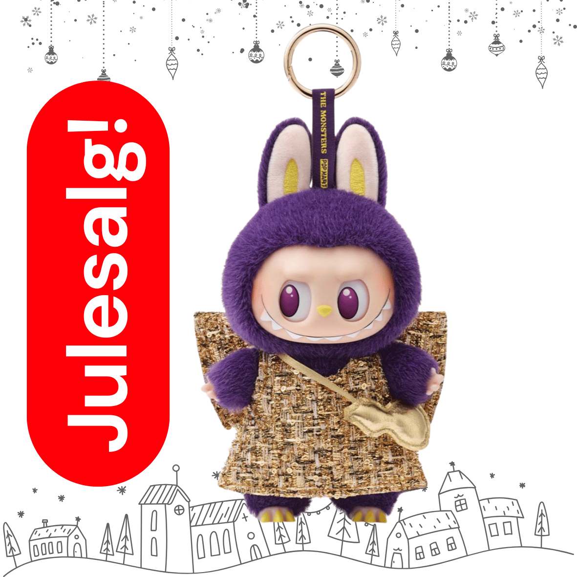 julegave - Labubu × Pronounce - Wings of Fortune Blister pack- Pop Mart