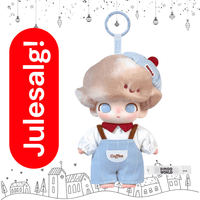 julegave - DIMOO - Crush on Coffee Series Vinyl Plush Blister Pack Keychain Bag Charm