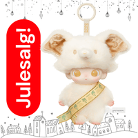 julegave - DIMOO - Elephant in Moonlight Vinyl Plush Blister Pack Keychain Bag 