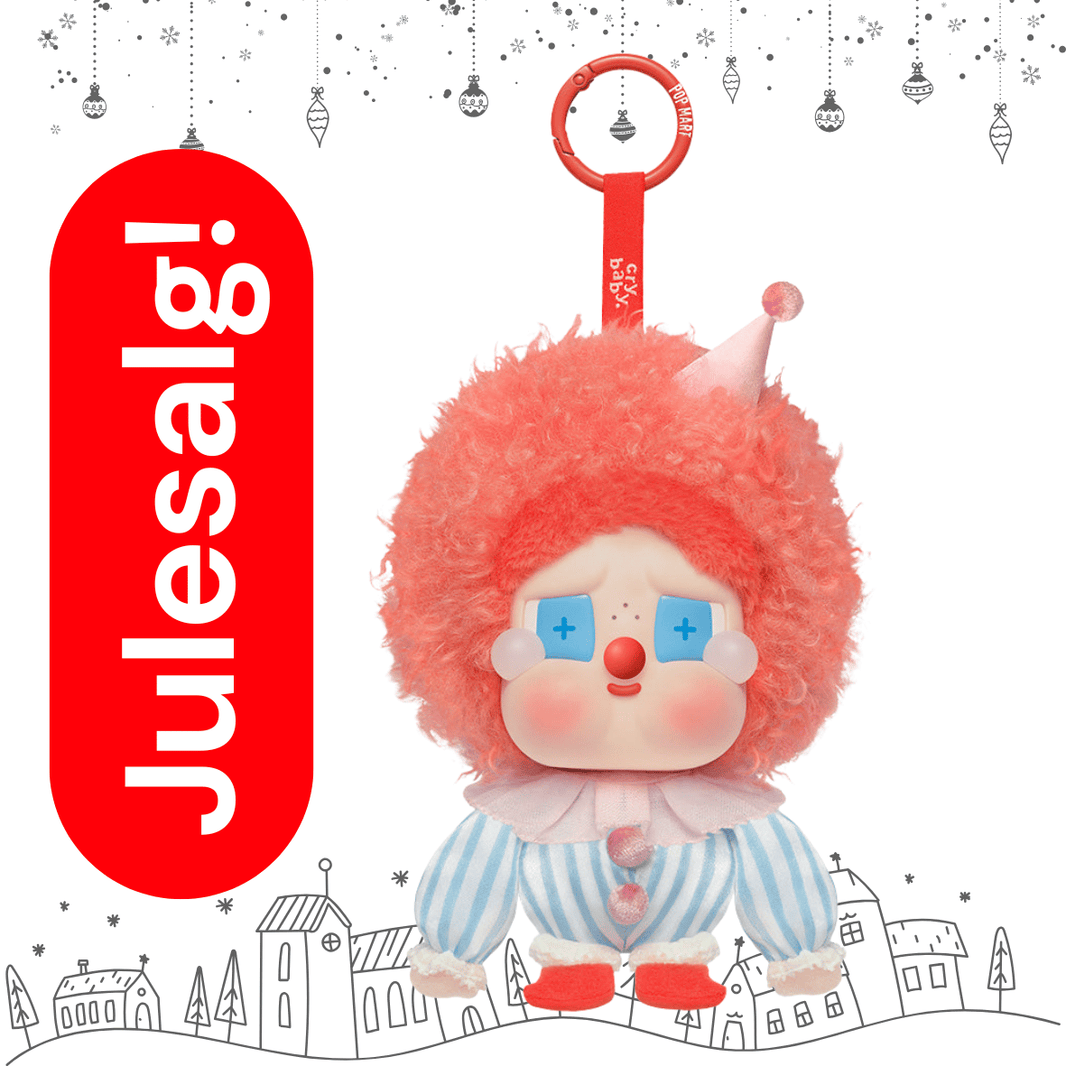 julegave - WHY SO SERIOUS - CRYBABY Blister Pack - POP Mart