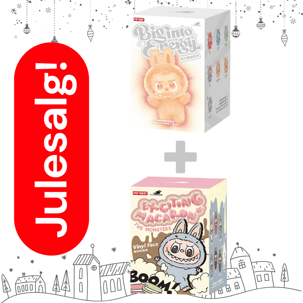 Julegave - Labubu Big Into Energy Exciting Macaron