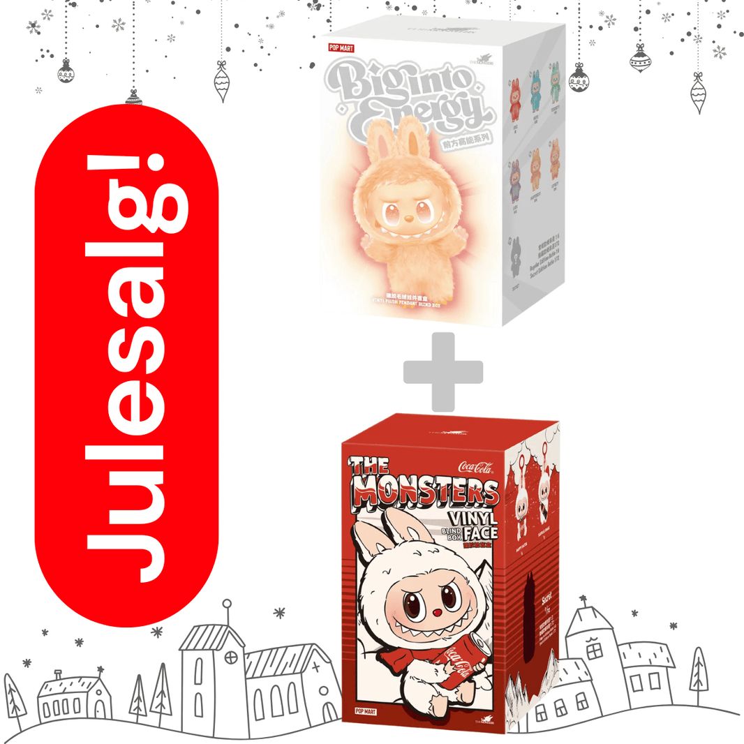 Julegaver - Labubu Big Into Energy Coca Cola
