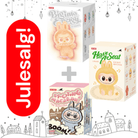 Julegave - Labubu Big Into Energy Exciting Macaron Have a Seat