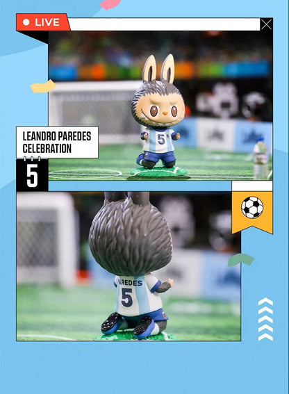 Lionel Messi Argentina - Labubu - Kasing Lung x POP MART