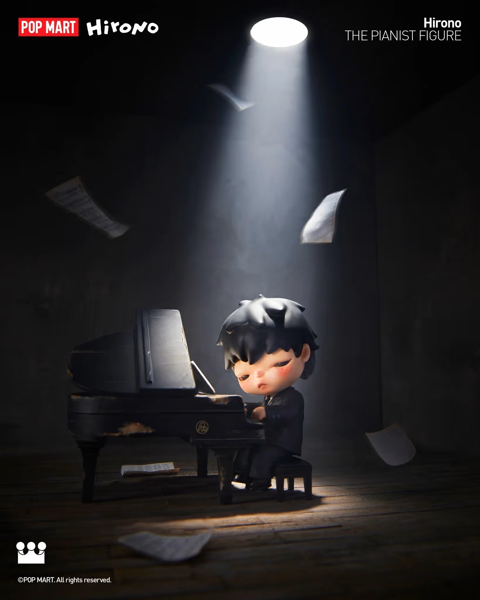 POP MART Original - Hirono The Pianist