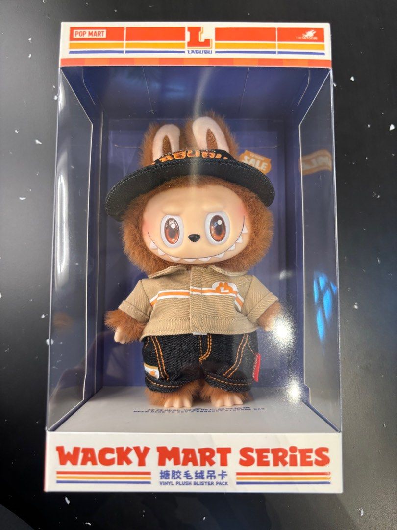 Labubu Wacky Mart Manager 37cm | POP MARCH - Products by Nordvik