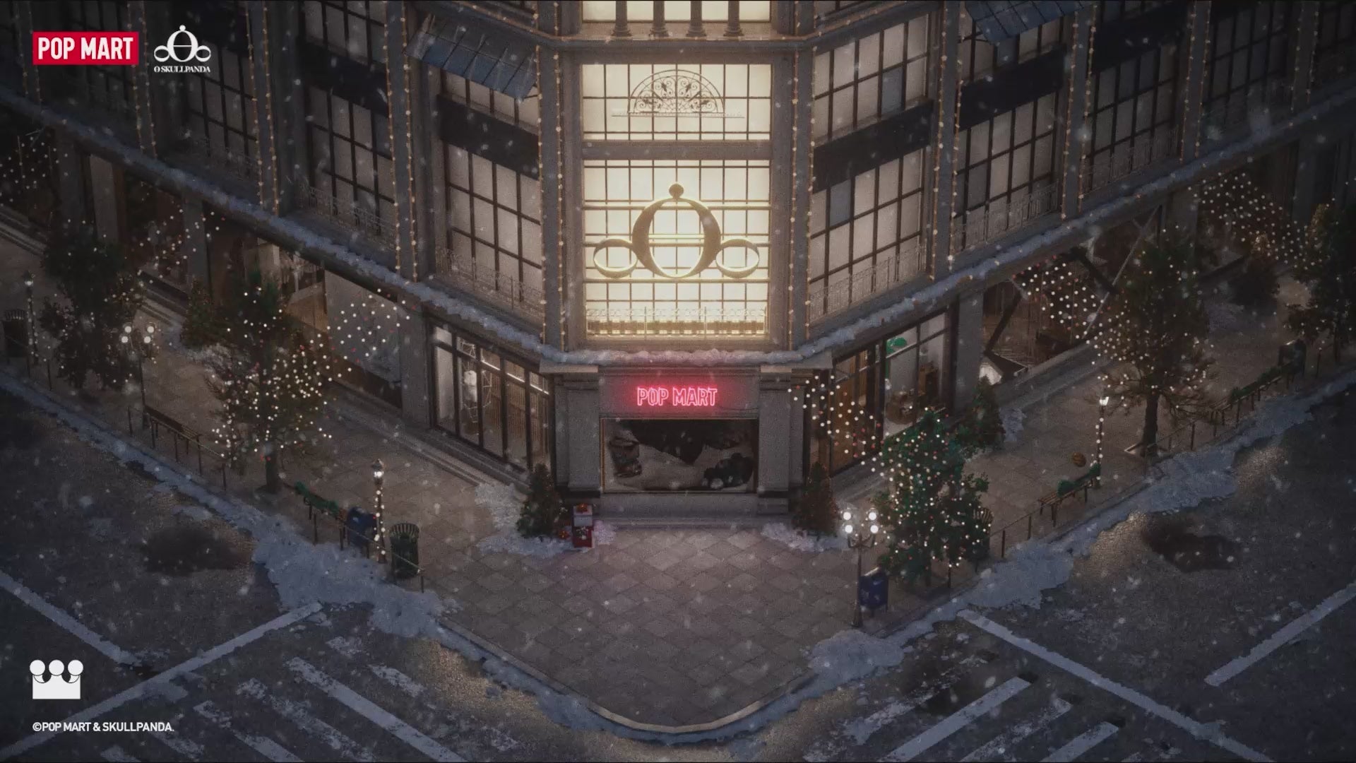 Skullpanda - WINTER SYMPHONY Pendant -  POP Mart