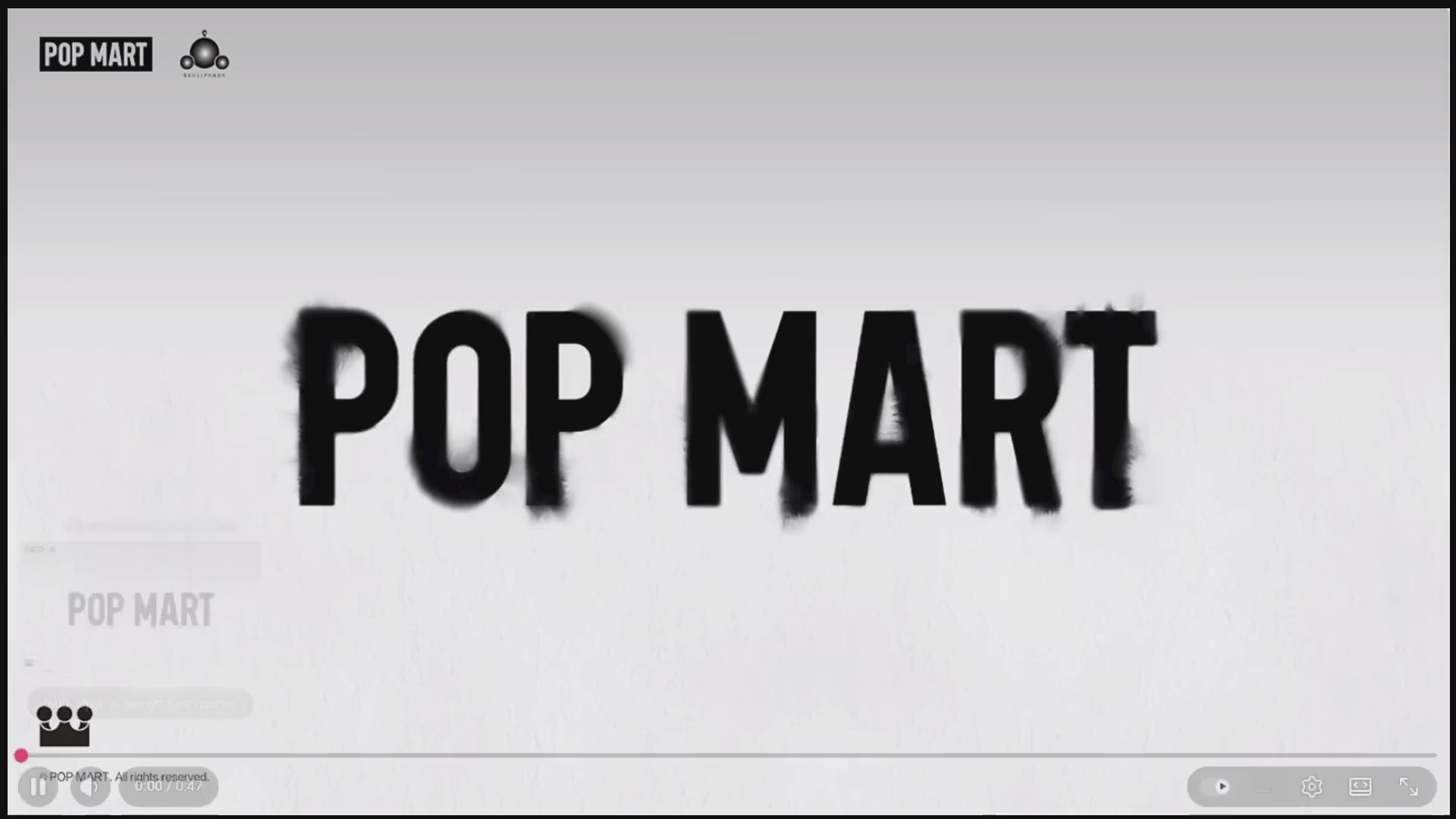 SKULLPANDA – The Ink Plum Blossom Series - POP MART