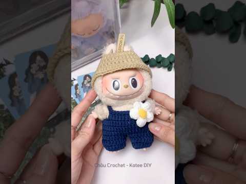 Labubu - Strikkeklær for Labubu 17 cm.