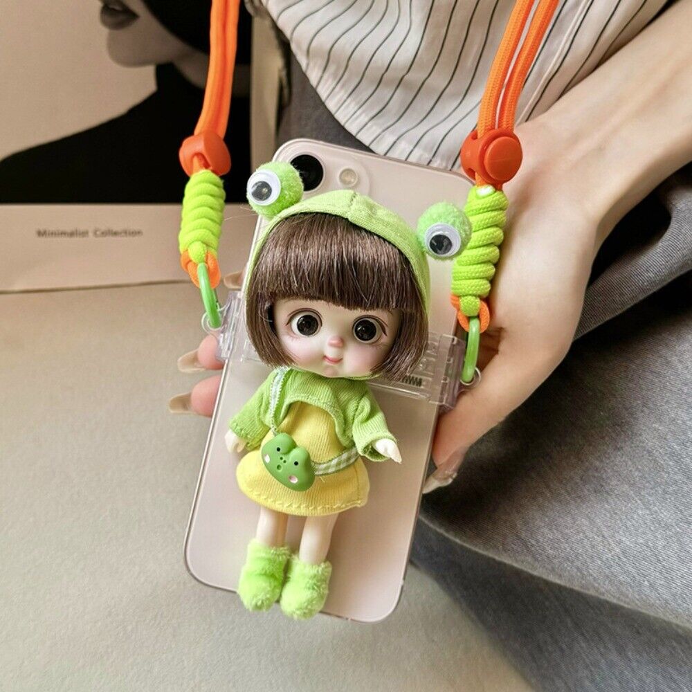 Halsstrop / reim for mobil med dukke.