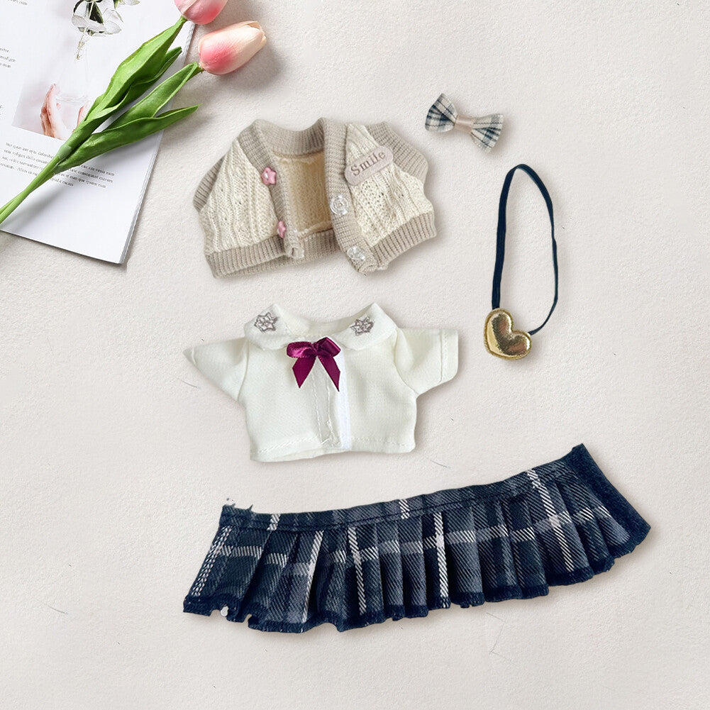 Labubu - Skoledrakt for Labubu 17cm