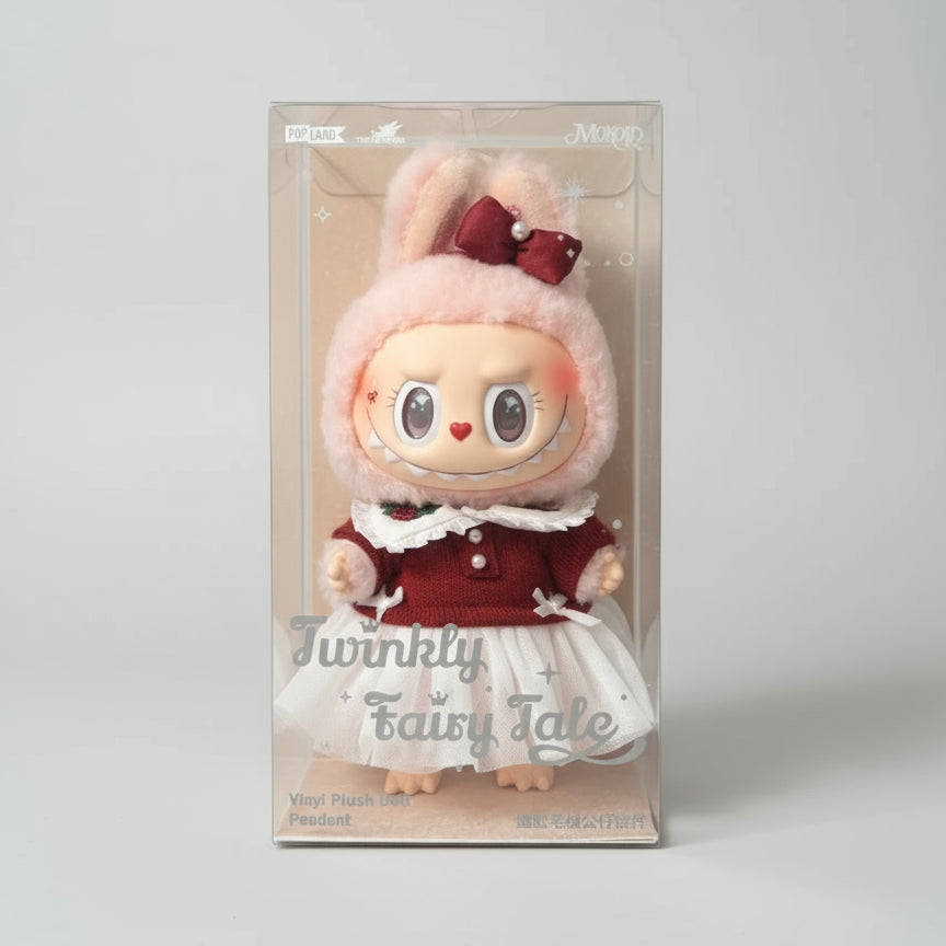 Julegave - POP MART - MOKOKO Twinkly Fairy Tale Vinyl Plush Doll Pendant 17 cm