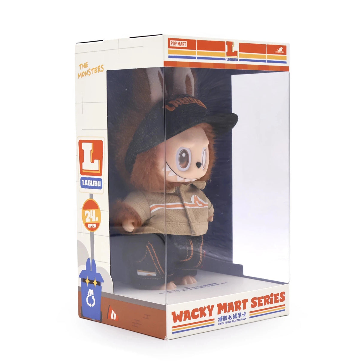 Labubu Wacky Mart Manager 37cm - Products by Nordvik