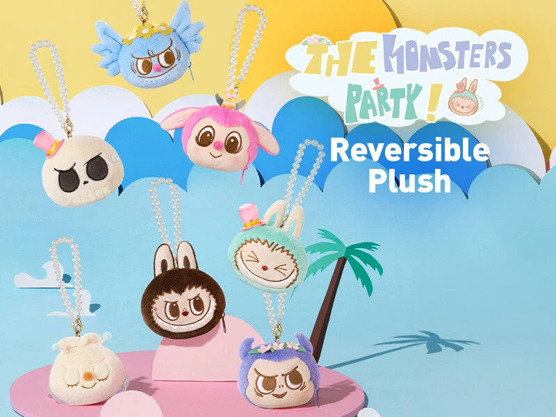 Labubu -  THE MONSTERS Party Series - Reversible Plush - POP Mart