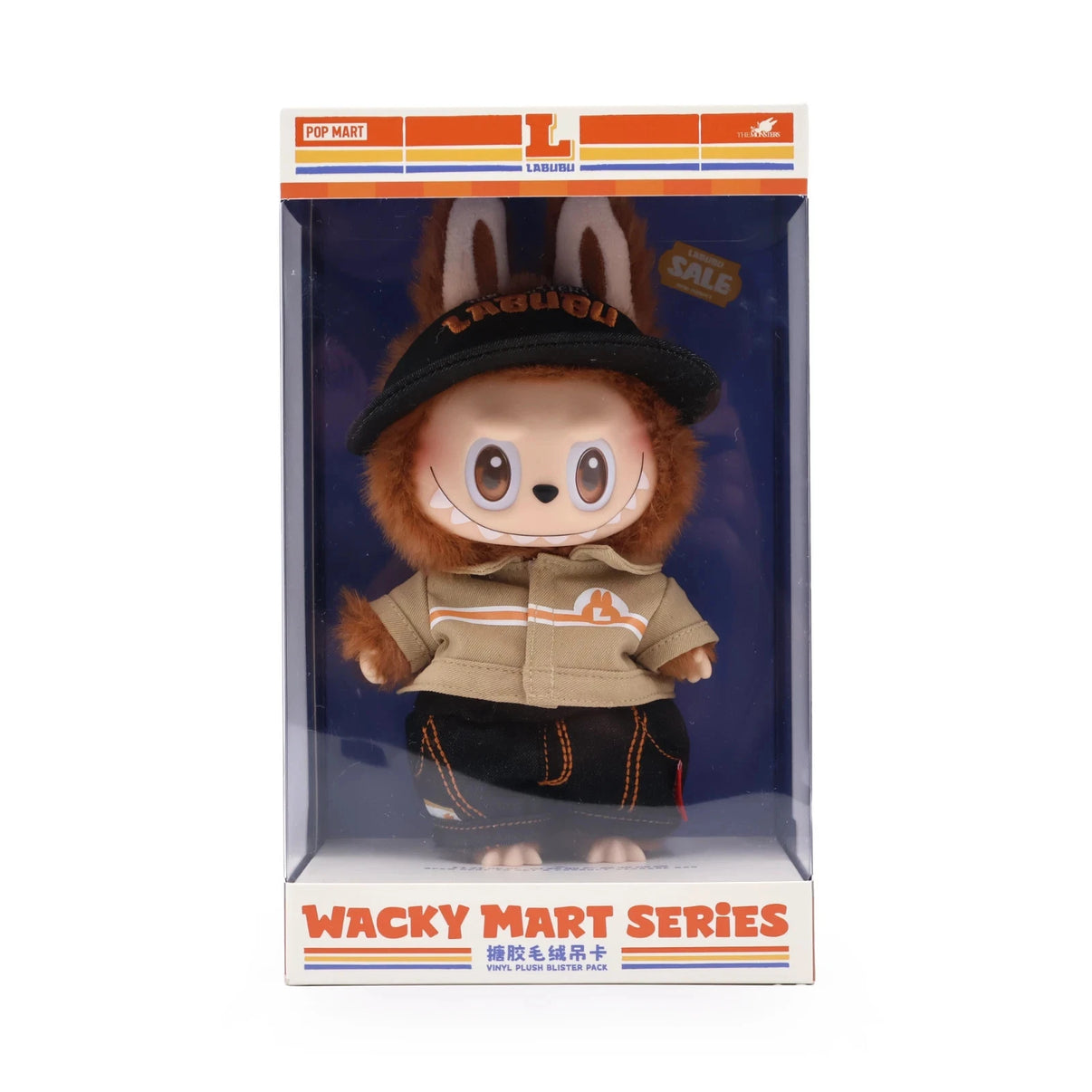 【完売品】 labubu Wacky Mart フィギュア ノーマルコンプリート Labubu Wacky Mart Manager 37cm | POP MARCH - Products by Nordvik